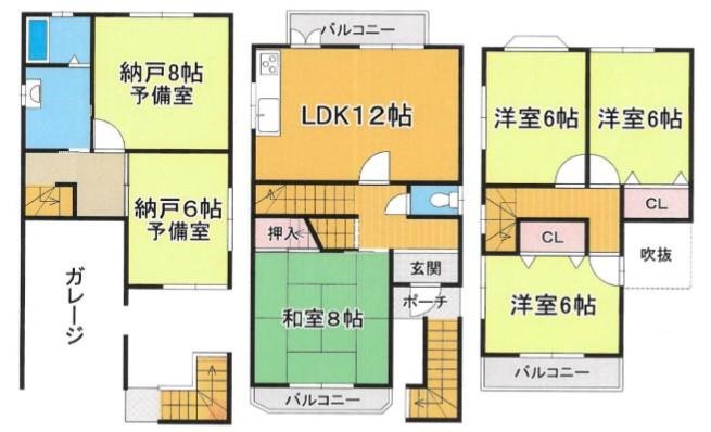 伊賀4丁目　間取り図