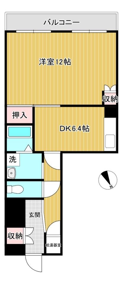 八尾ストークハイツ　間取り