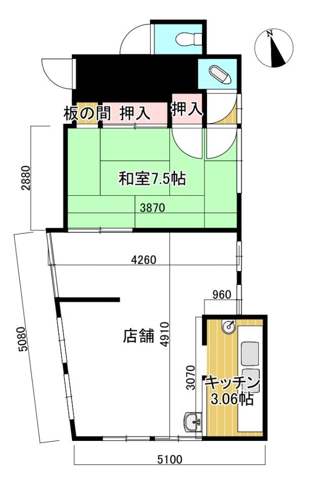 錦織中1丁目店舗