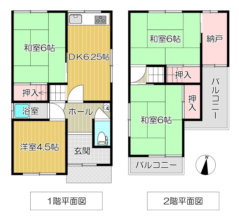 島泉5丁目一戸建て（間）